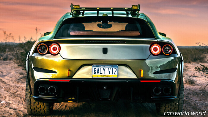 'El primer todoterreno italiano de lujo con V12 del mundo' finge que el Lambo Rambo nunca existió | Carscoops